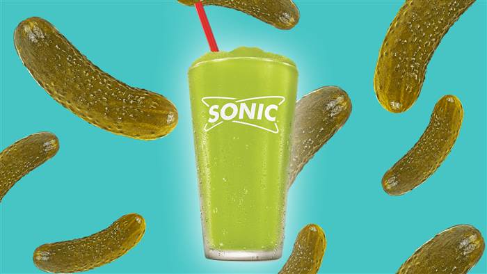 Pickle obsession: Sonic going sour with a new pickle-flavored slush