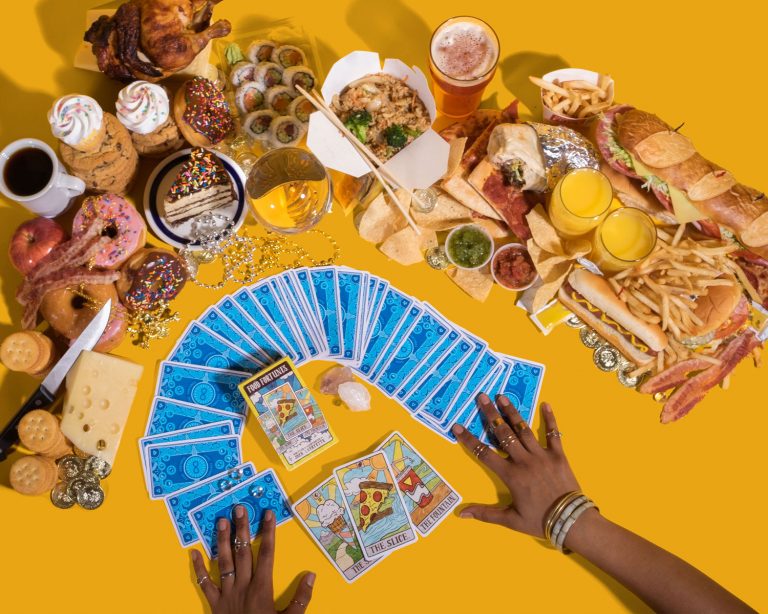 What’s for dinner tonight? Let the Tarot cards decide your stomach’s fate