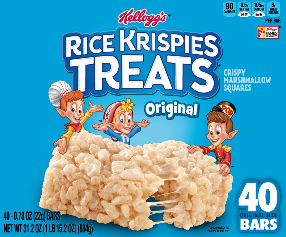 Can you believe that Rice Krispies Treats have only been introduced commercially on 15 January 1995 by Kellogg's?