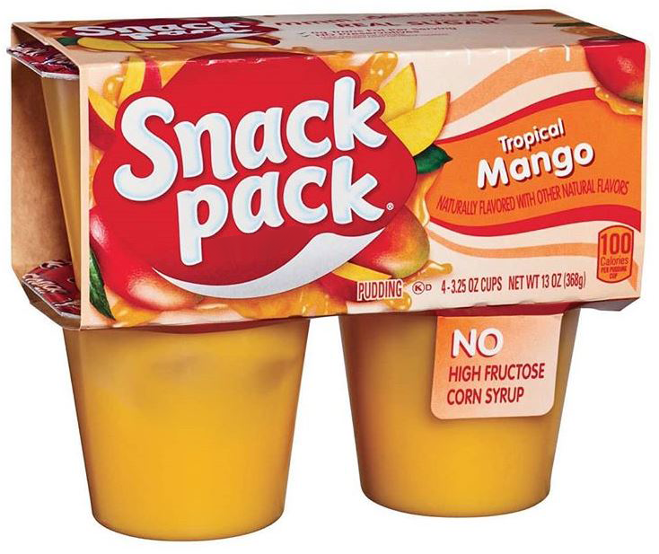 New Tropical Mango Snack Pack