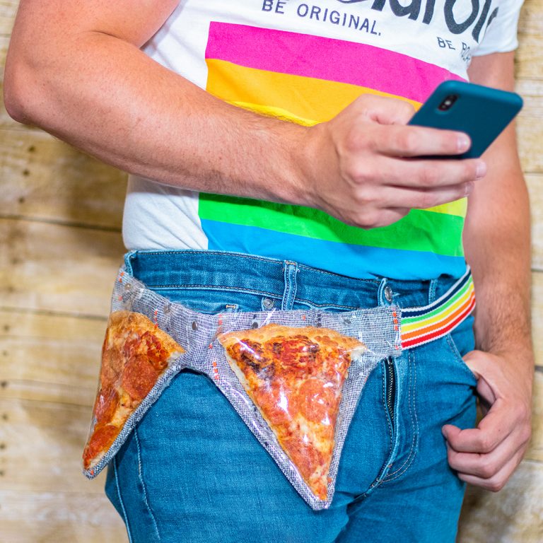 Introducing the pizza fanny pack belt
