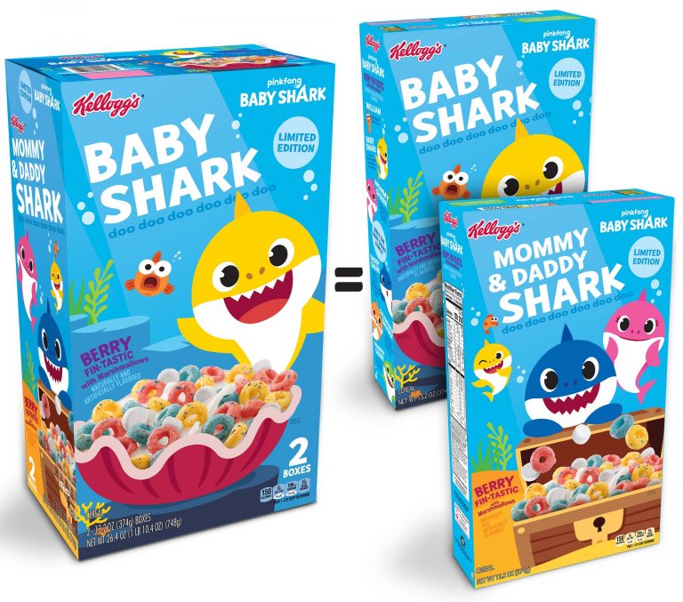 Is Kellogg’s jumping the shark with their new Baby Shark cereal?