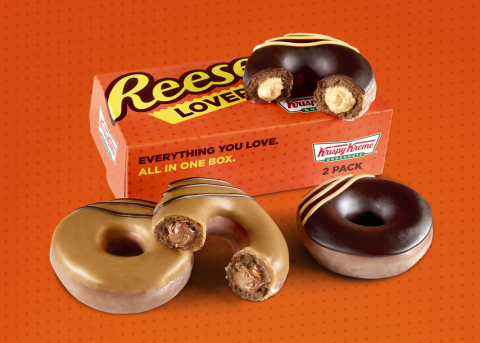 Krispy Kreme Reese’s Lovers Doughnuts