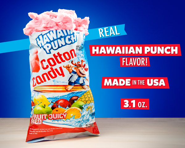 Hawaiian Punch Cotton Candy