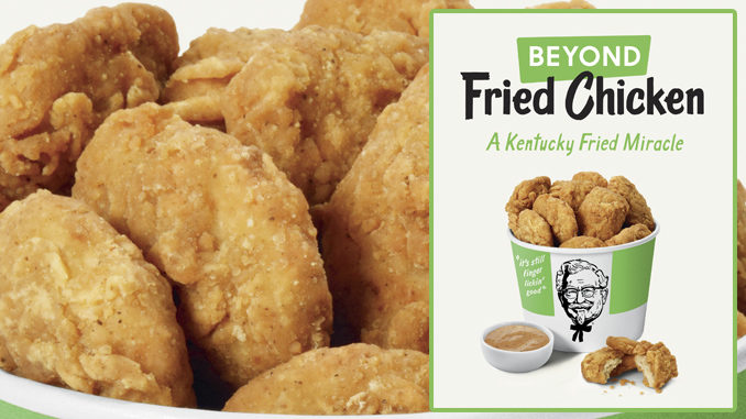 Beyond Meat testing plant-based fried ‘chicken’ for KFC