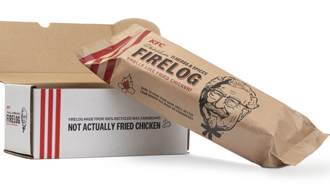 KFC firelogs are back!