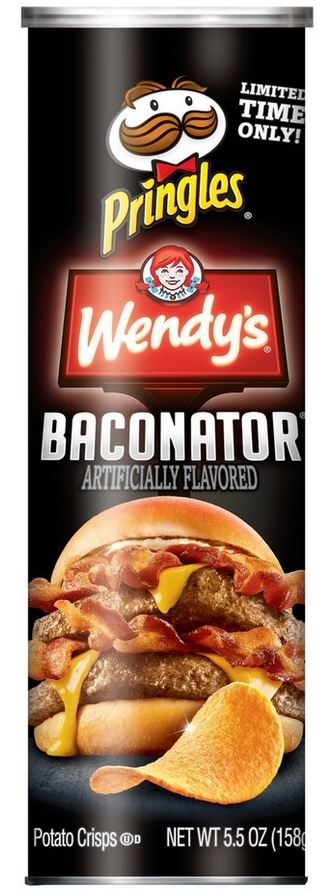 Limited-Edition Pringles Flavor Packs The Juicy Layers Of A Wendy’s Baconator Into One Crunchy Bite
