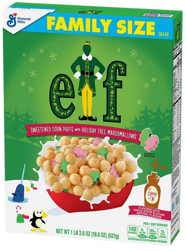 General Mills Releasing Buddy the Elf Cereal