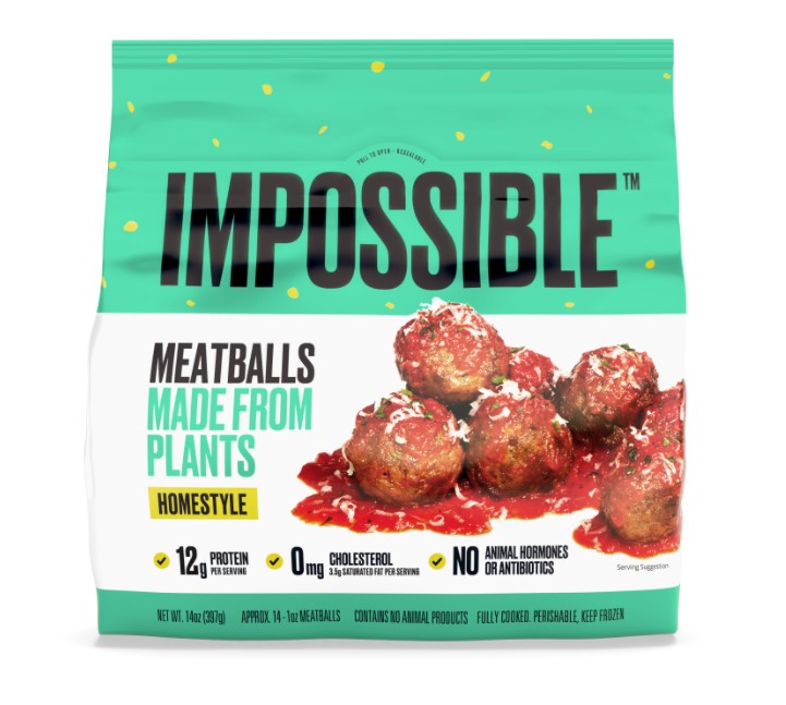 Impossible Foods expands in retail with new Impossible Meatballs Made From Plants 