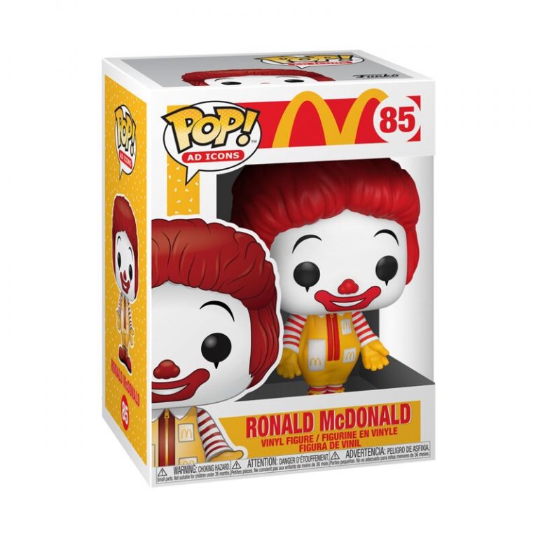 McDonald’s character collectables in Funko POP! Ad Icons
