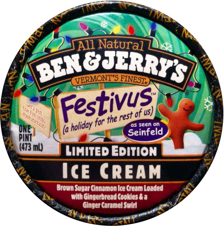 Ben & Jerry’s Festivus Ice Cream