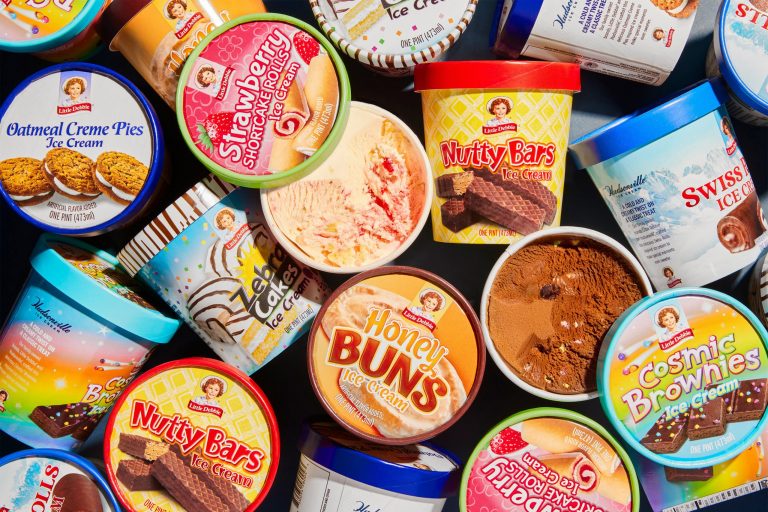 Hudsonville Ice Cream and Little Debbie are collaborating again to put a cold and creamy twist on classic snack cakes, this time with seven new ice cream flavors