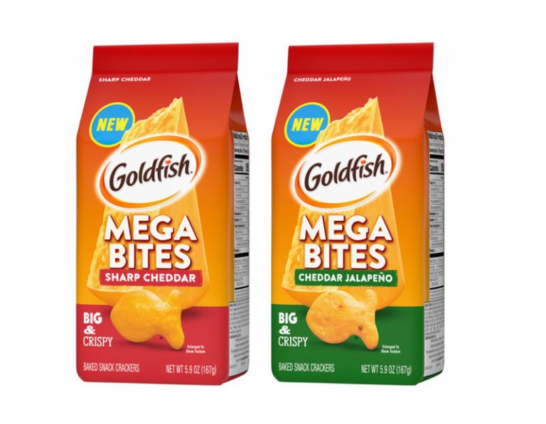 Goldfish introduces new Mega Bites: a bigger, bolder, cheesier reboot of the classic snack