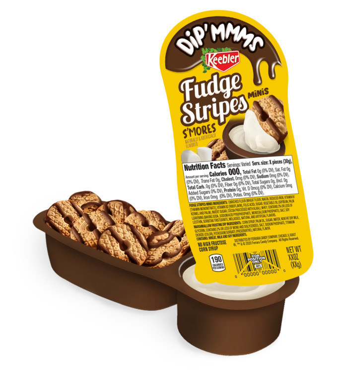 Keebler brings magic to snack time with new Fudge Stripes Dip’mmms