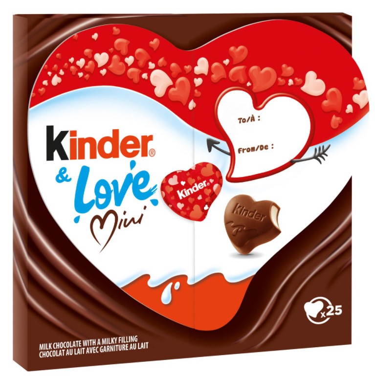 Be kinder with Kinder for Valentine’s Day