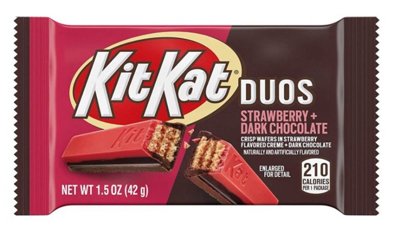 Kit Kat just revealed a Strawberry + Dark Chocolate Flavor for Valentine’s Day