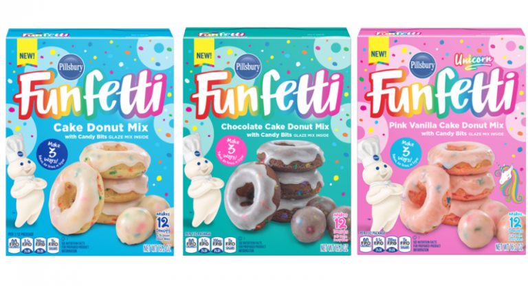 Pillsbury Funfetti Cake Donut Mix
