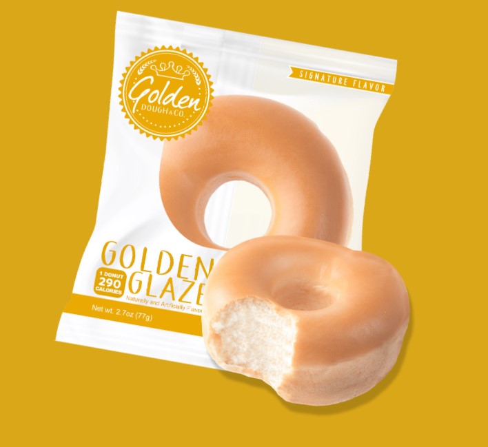 Golden Dough Foods introduces individually wrapped, full-sized yeast-raised donuts with an extended shelf life of 75 days