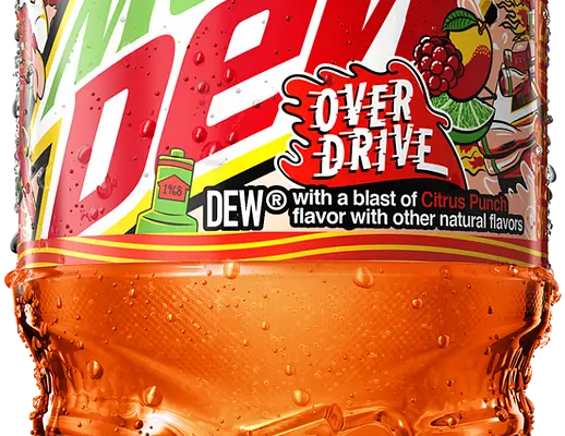 MTN DEW’s new Overdrive flavor is only available at Casey’s