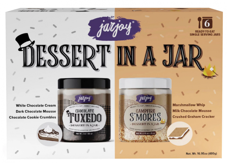 Jar Joy’s new tasty Chocolate Tuxedo and Campfire S’mores