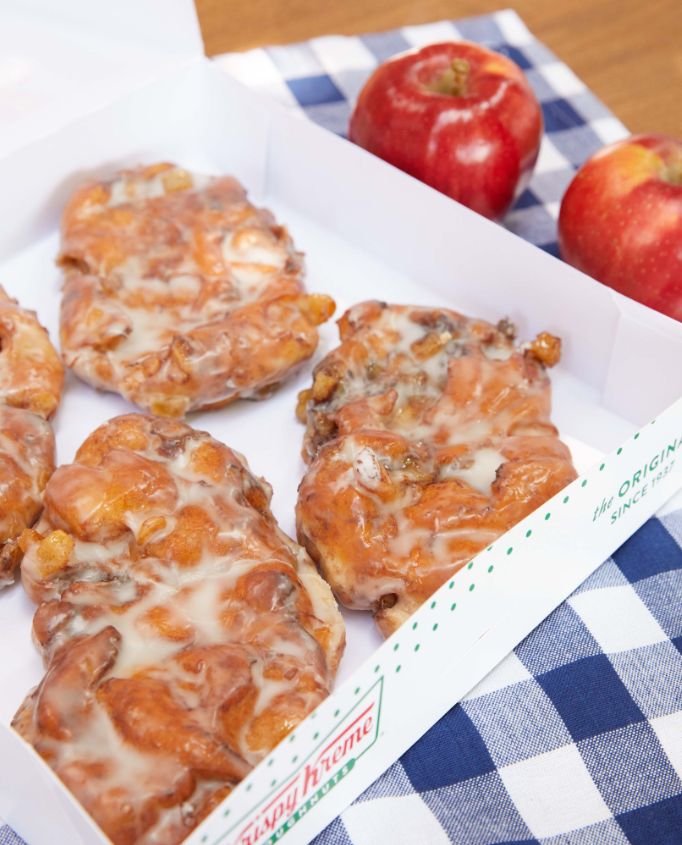 Krispy Kreme Brings Back The Highly Sought After Apple Fritters