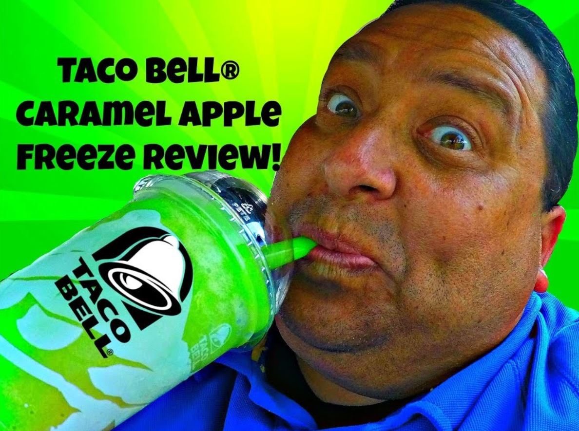 Taco Bell Caramel Apple Freeze 1