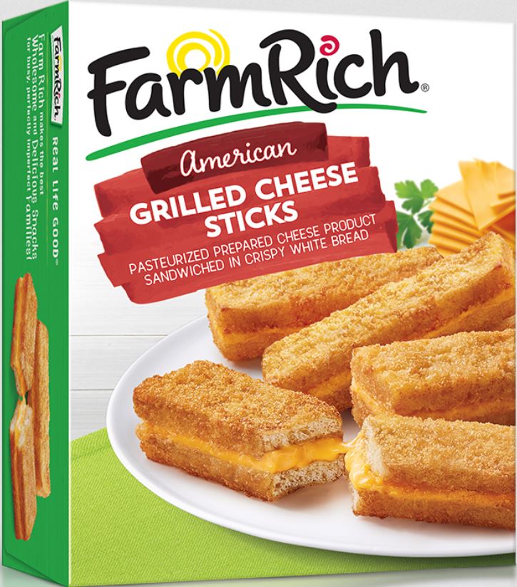 Farm Rich's Grilled Cheese Sticks a bit too much for so little