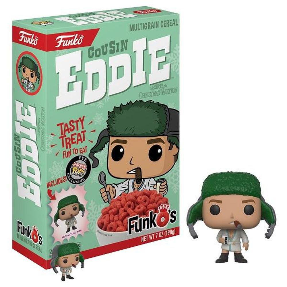 Clark W. Griswold and Cousin Eddie 'National Lampoon's Christmas Vacation' Cereal from Funko