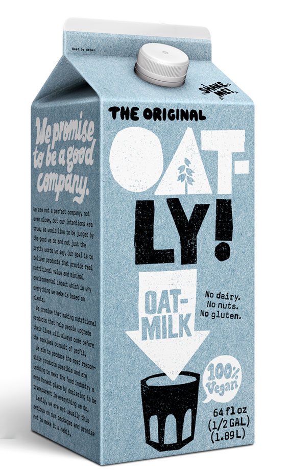 Oat-ly is milk made out of oats. It is so popular that a case will set you back $226.00 on Amazon. The alt-milk is so trendy that it is causing a shortage that is driving up the price. 