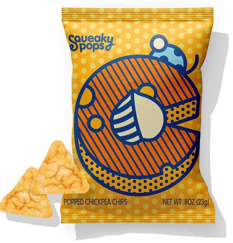 Squeaky Pops Chickpea Chips: A Healthier Snacking Choice