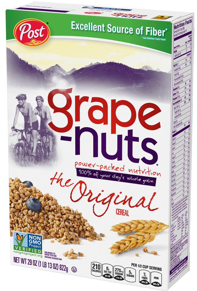 Nutty Gripe: No Grapes or Nuts in Grape-Nuts Cereal