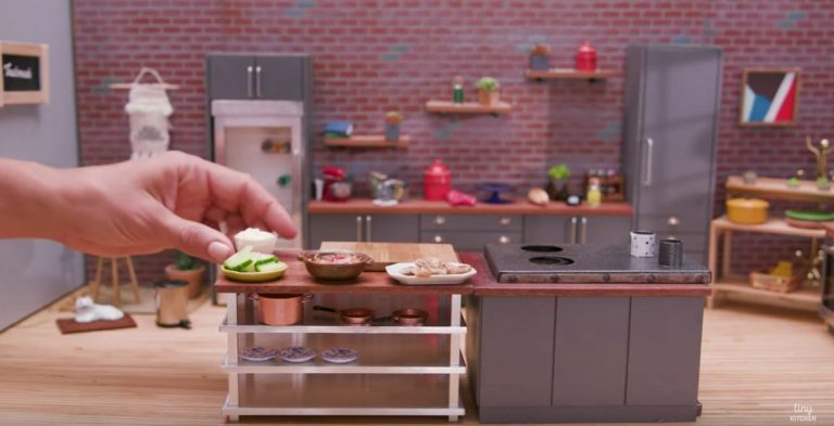 The world’s tiniest kitchen
