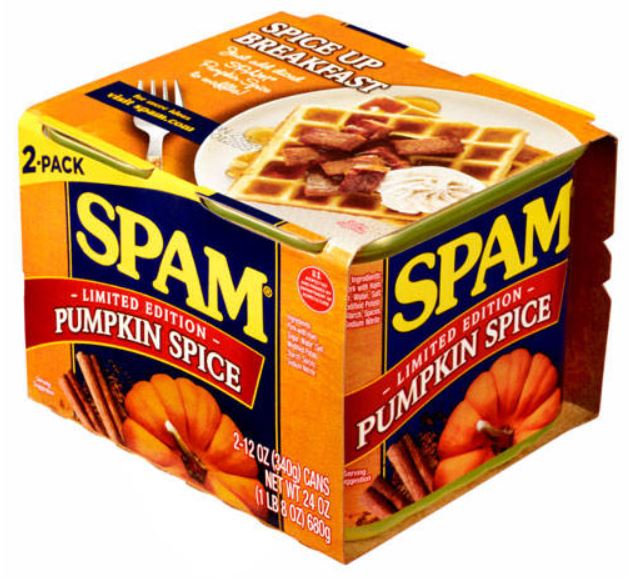 limited edition of spam pumpkin spice 2