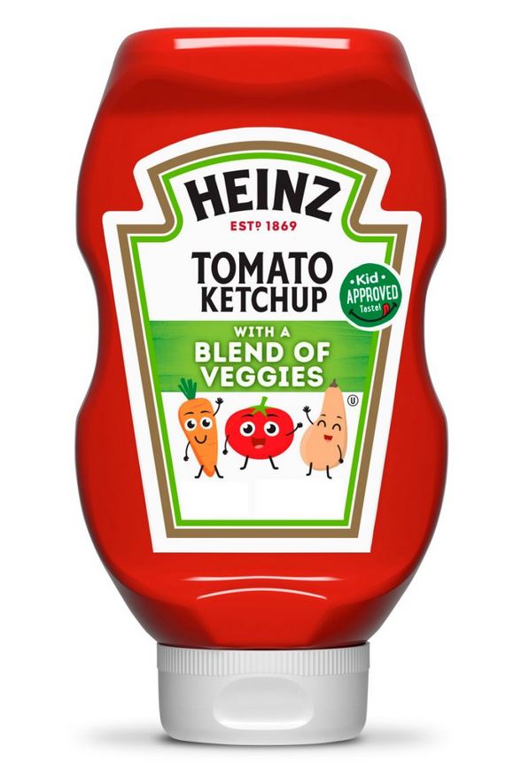 Heinz Tomato Ketchup with a blend of veggies 1