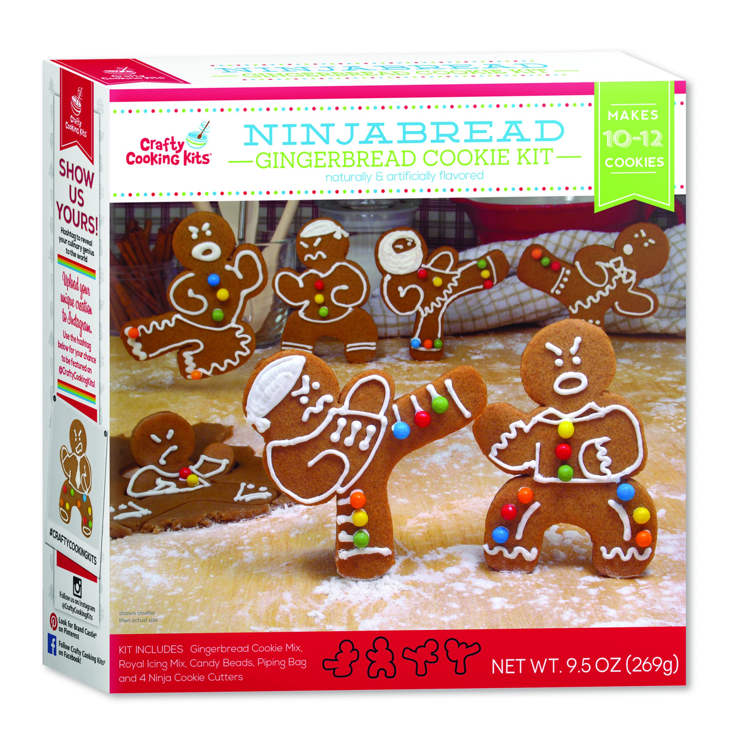 Ninja Gingerbread Man Kit 1 scaled