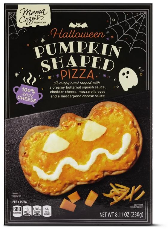mama cozziz pumpkin shaped pizza 1