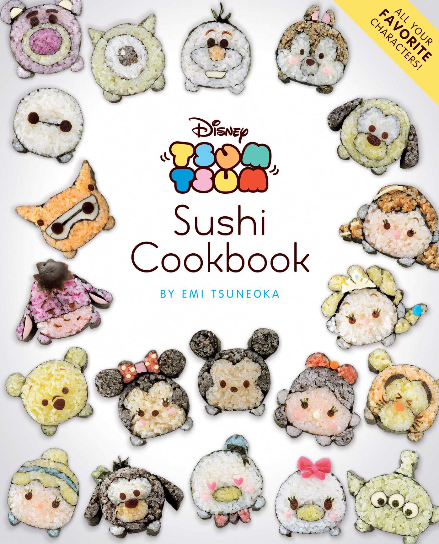 disney tsum tsum sushi cookbook 1