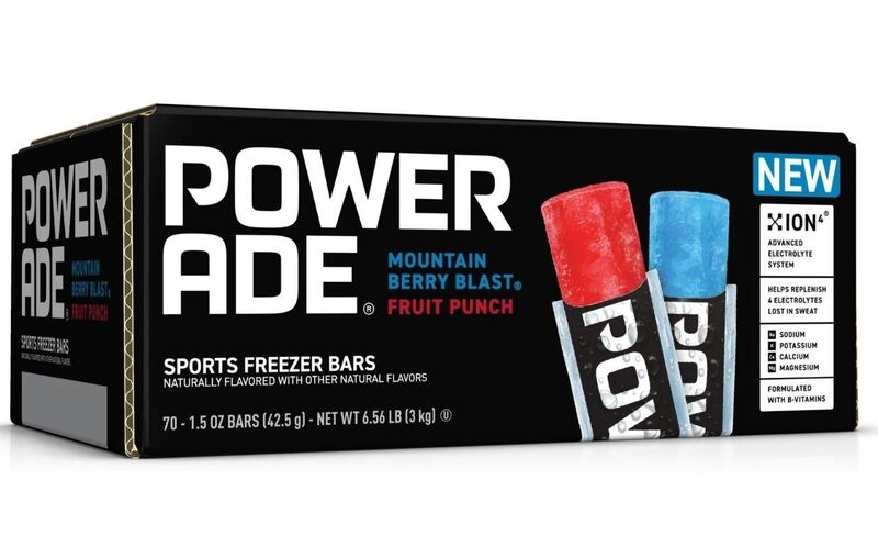 powerade sports freezer bars 1