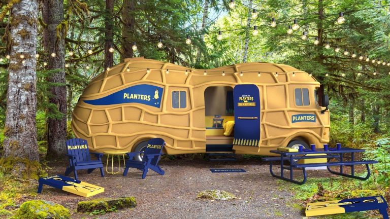 Go Nuts! The MR. PEANUT Character Is Renting His Iconic NUTMOBILE Vehicle To Overnight Guests For First Time Ever