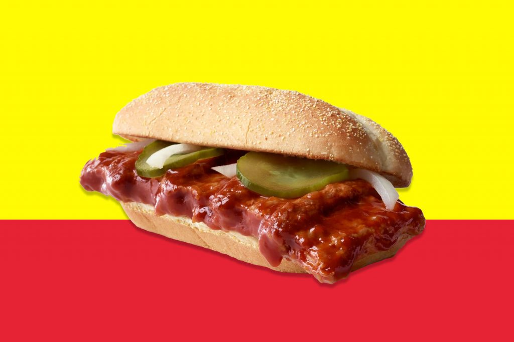 The McRib is back at McDonald’s USA this fall