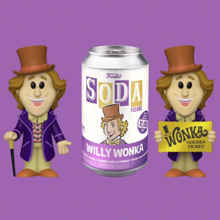 Funko Willy Wonka Vinyl Soda Figure