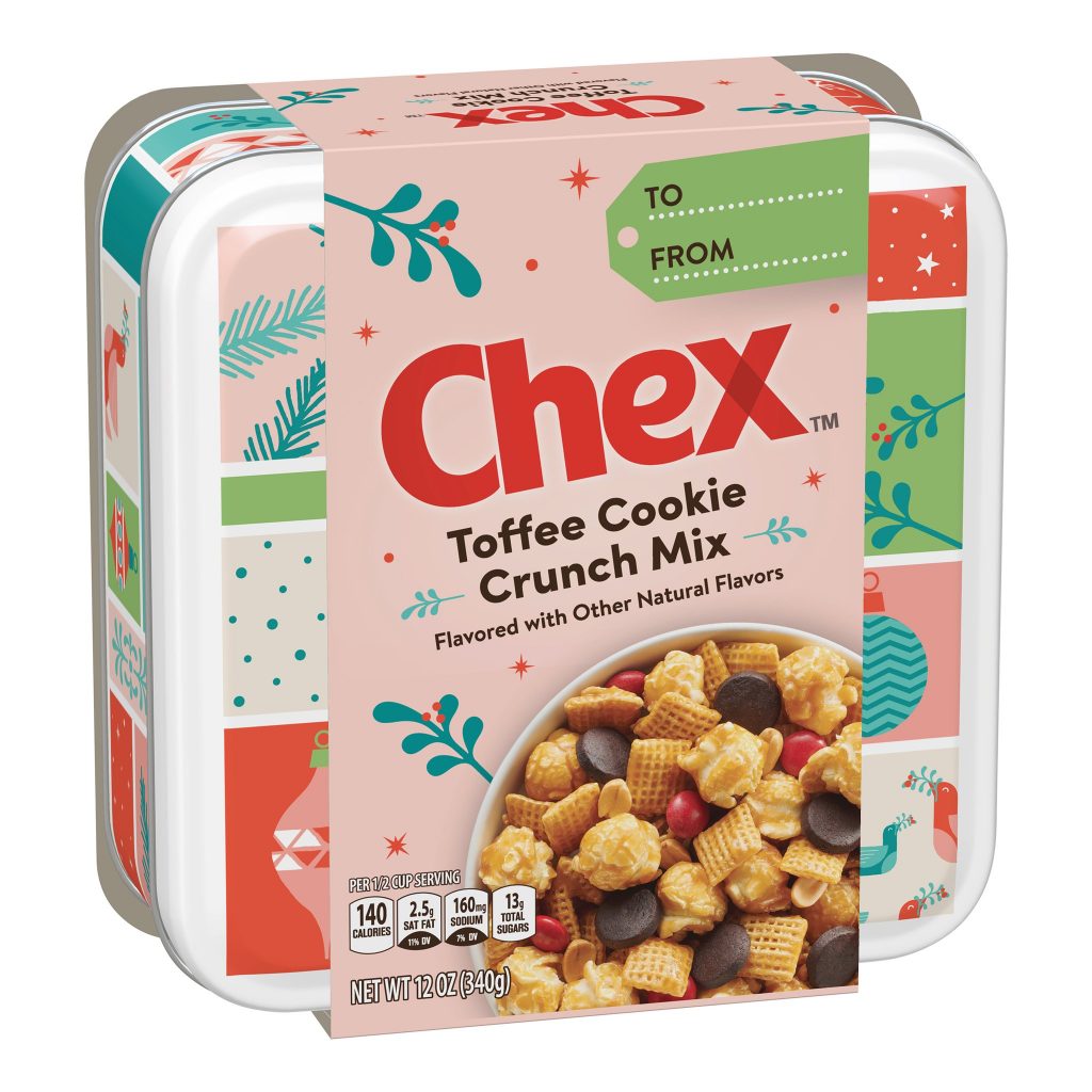 Cookie made with Chex Toffee