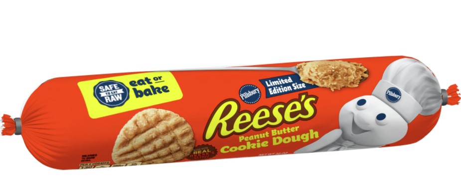 Pillsbury introduces Reese's Ready-To-Eat Peanut Butter Cookie Dough