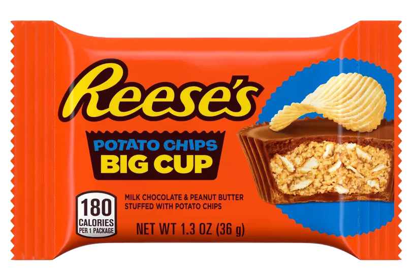 reeses potato chips big cup 2 1