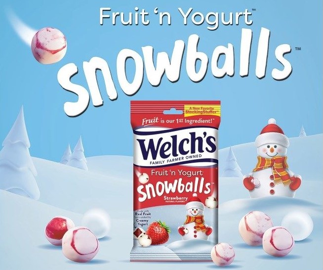New limited edition Welch’s Fruit ‘n Yogurt Snowballs!