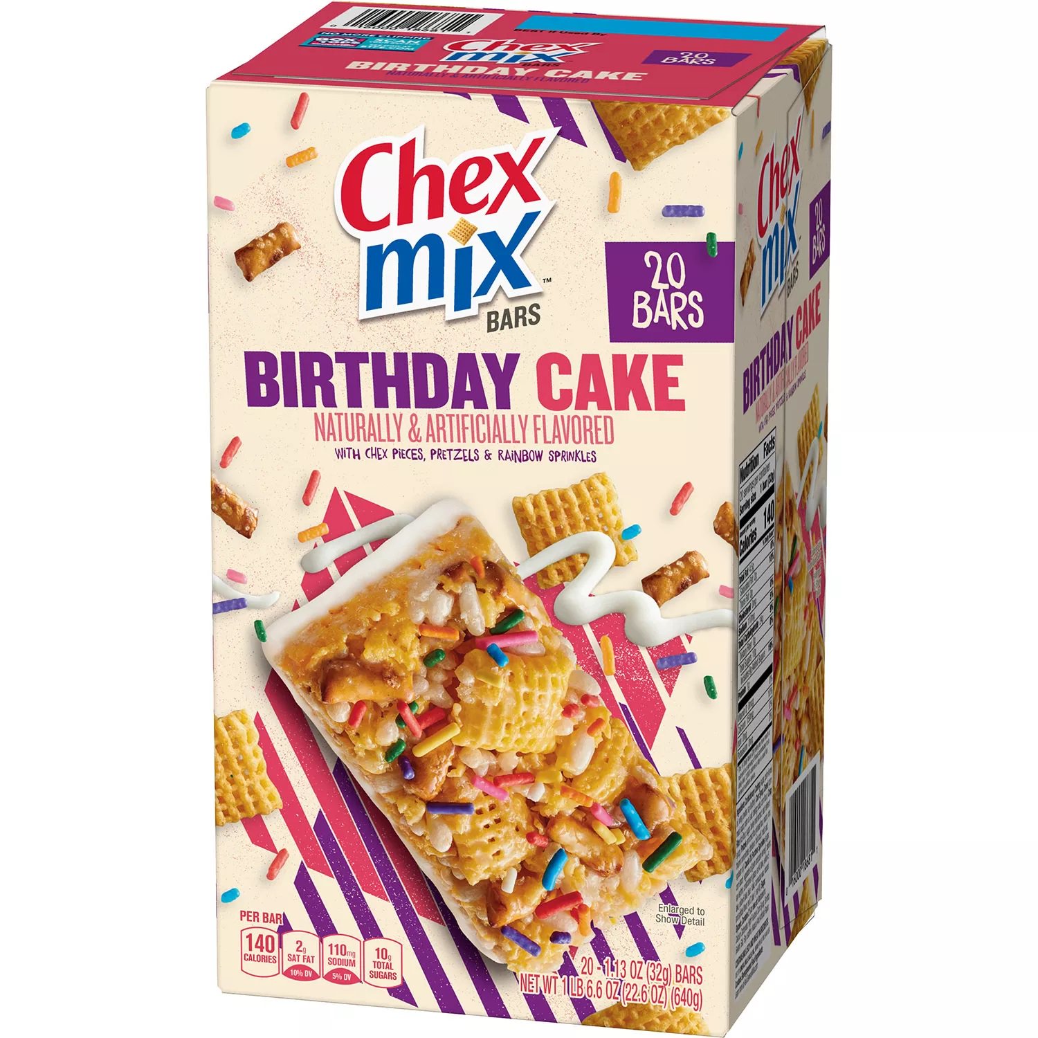 birthday chex mix bars 1