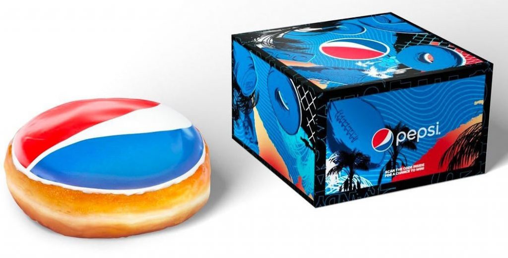 Pepsi ColaCream Donut