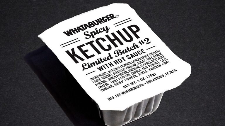 Texas burger restaurant Whataburger offers for a limited time Whataburger Spicy Ketchup Limited Batch #2