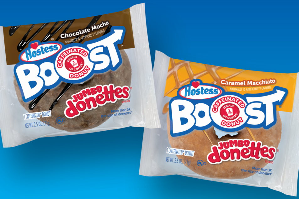 Hostess Boost Jumbo Donettes debut in two flavors – Chocolate Mocha and Caramel Macchiato 1