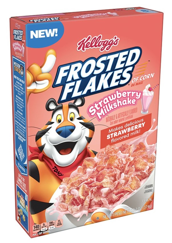 Kellogg’s releases three new Frosted Flakes cereal flavors